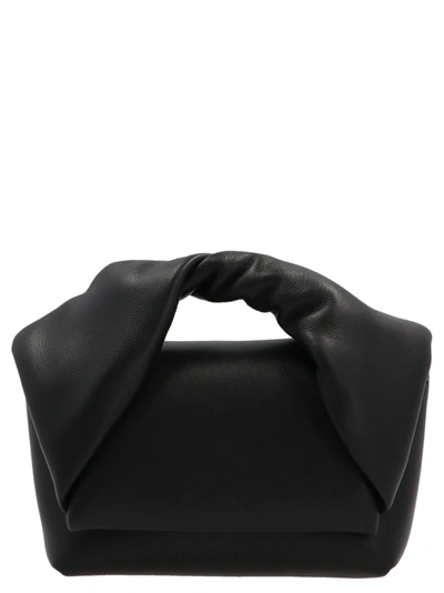 Jw Anderson J.w. Anderson Twister Handbag In Black