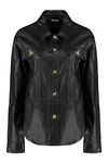 TOM FORD TOM FORD LEATHER OVERSHIRT