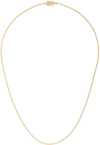 TOM WOOD GOLD SQUARE CHAIN NECKLACE