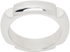 Tom Wood Mens Silver Kimberlitt Rhodium-plated Sterling-silver Ring In 925 Sterling Silver