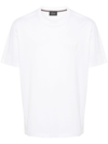 Brioni White Embroidered T-shirt