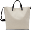 JIL SANDER BEIGE TAPE MEDIUM TOTE