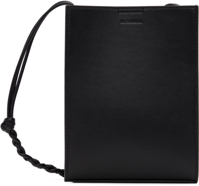 Jil Sander Black Tangle Small Bag In 001 Black