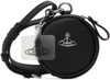 Vivienne Westwood Black Biogreen Saffiano Pouch In N401 Black