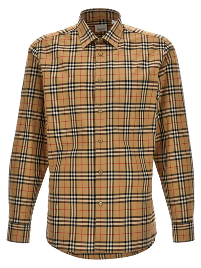 Burberry Simson Shirt, Blouse Beige