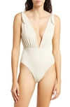 MAAJI MAAJI NACAR FAENA METALLIC ONE-PIECE SWIMSUIT