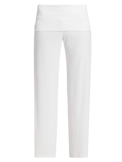 Fp Movement Women's Meet Me In The Middle Lounge Pants In White