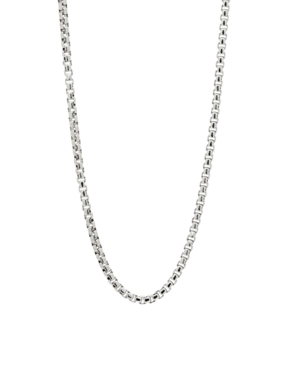 Konstantino Women's Sterling Silver Box Chain Necklace In Metallic