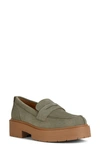 GEOX GEOX SPHERICA PLATFORM PENNY LOAFER