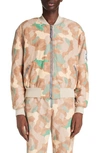 ACNE STUDIOS CAMO BOMBER JACKET