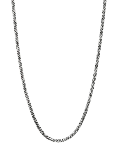 Konstantino Women's Sterling Silver Woven Chain Necklace In Metallic