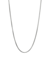 KONSTANTINO WOMEN'S STERLING SILVER BOX CHAIN NECKLACE