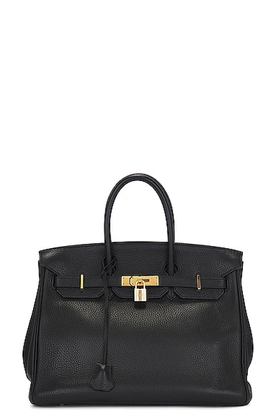 Pre-owned Hermes Birkin 35 Handbag In Black