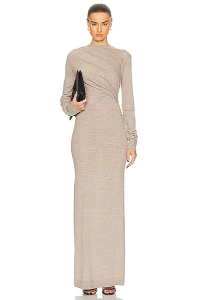 Tove Alice Knitted Dress In Neutrals