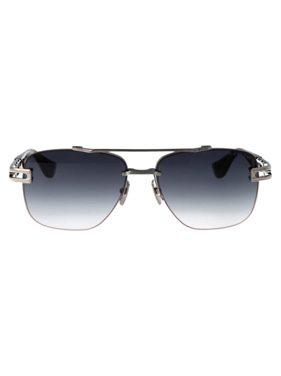 Dita Sunglasses In Black Palladium W/ Grey To Clear Gradient