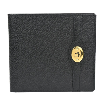 Dior Black Leather Wallet  ()