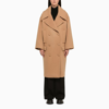 MARGAUX LONNBERG MARGAUX LONNBERG CARMEN CAMEL DOUBLE-BREASTED MAXI COAT