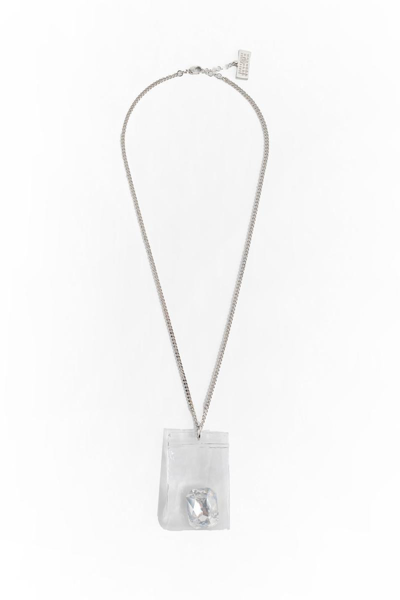 Mm6 Maison Margiela Necklaces In Gold