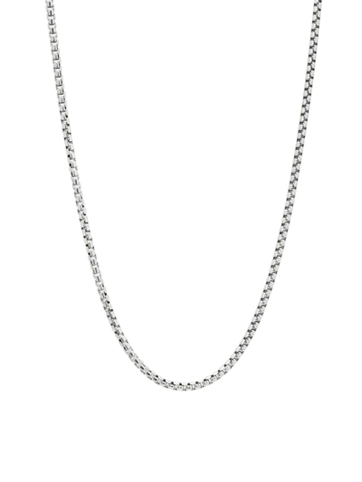 Konstantino Women's Sterling Silver Box Chain Necklace
