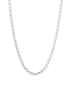 KONSTANTINO WOMEN'S STERLING SILVER ROLO CHAIN NECKLACE
