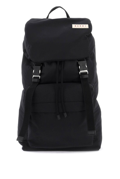 Marni Puff Backpack In Black
