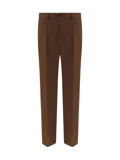 Dolce & Gabbana Tailored Pants In Brown