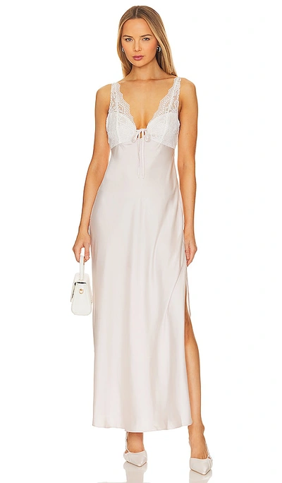 FREE PEOPLE COUNTRY SIDE MAXI SLIP