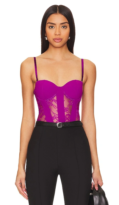 FLEUR DU MAL CUPPED BODYSUIT