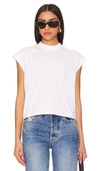 Anine Bing Caspen Boxy Tee In White