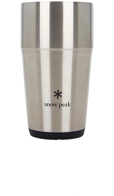 Snow Peak Shimo Tumbler 470 In Metallic