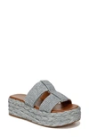 ZODIAC IZZY RAFFIA PLATFORM SANDAL