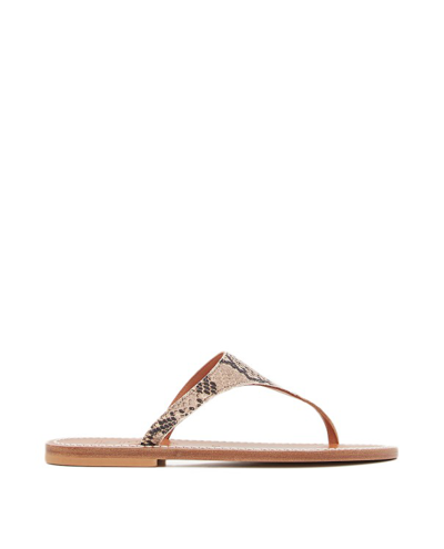 K.jacques Pegase Leather Sandals In Multicolor