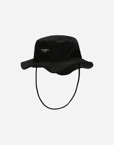 Dolce & Gabbana Cappello Pescatore In Black