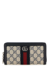 GUCCI GUCCI OPHIDIA GG ZIP AROUND WALLET