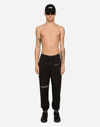 DOLCE & GABBANA GARMENT-DYED CARGO PANTS WITH MULTIPLE POCKETS DGVIB3
