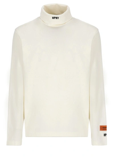 Heron Preston Sweaters Ivory In White