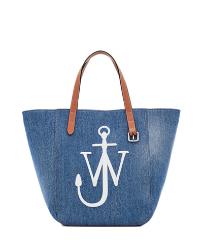 Jw Anderson Belt Tote Bag In Blue