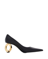 JW ANDERSON LEATHER PUMP WITH 75 MM CHAIN ​​HEEL