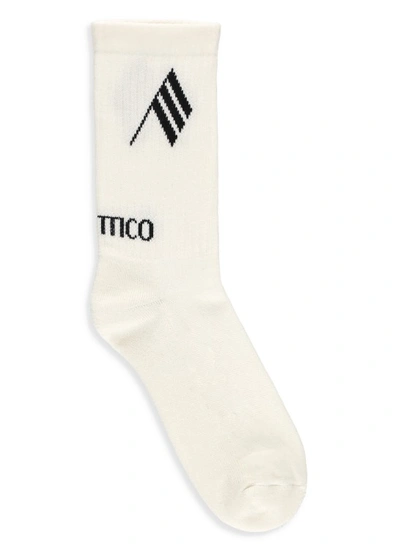 Attico Cotton Socks In White