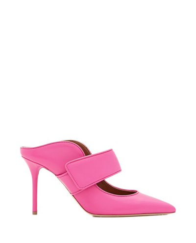 Malone Souliers Helene Pumps In Rose-pink Leather