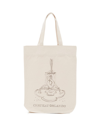 Chateau Orlando Nocturne Tote Bag In Beige