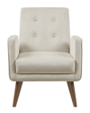 INK+IVY INK+IVY LACEY UPHOLSTERED BUTTON TUFTED ACCENT CHAIR