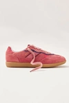 Alohas Tb.490 Rife Blue Leather Sneakers In Rife Pink