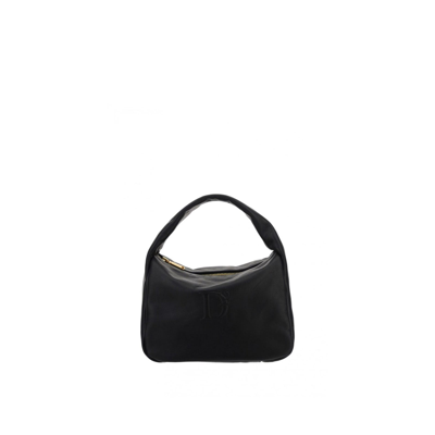 Dsquared2 Leather Logo Handbag In Black