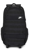 Nike 26l Rpm Backpack With Adjustable Shoulder Straps In Black