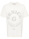 Golden Goose Logo-print Cotton T-shirt In White