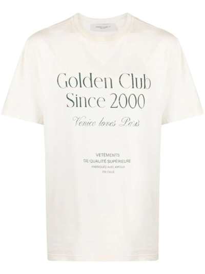 Golden Goose Journey Ms T-shirt Regular In White