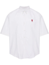 AMI ALEXANDRE MATTIUSSI BOXY FIT SHORT SLEEVE SHIRT