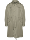 A.p.c. Antonny Parka In Green