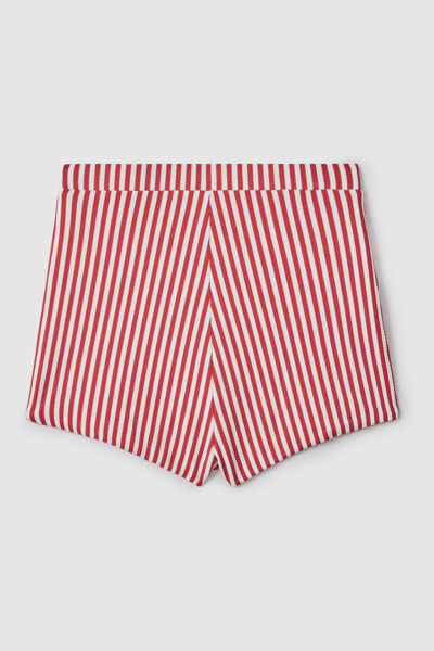 Fella Swim Fella High Rise Swim Shorts In Red Stripe